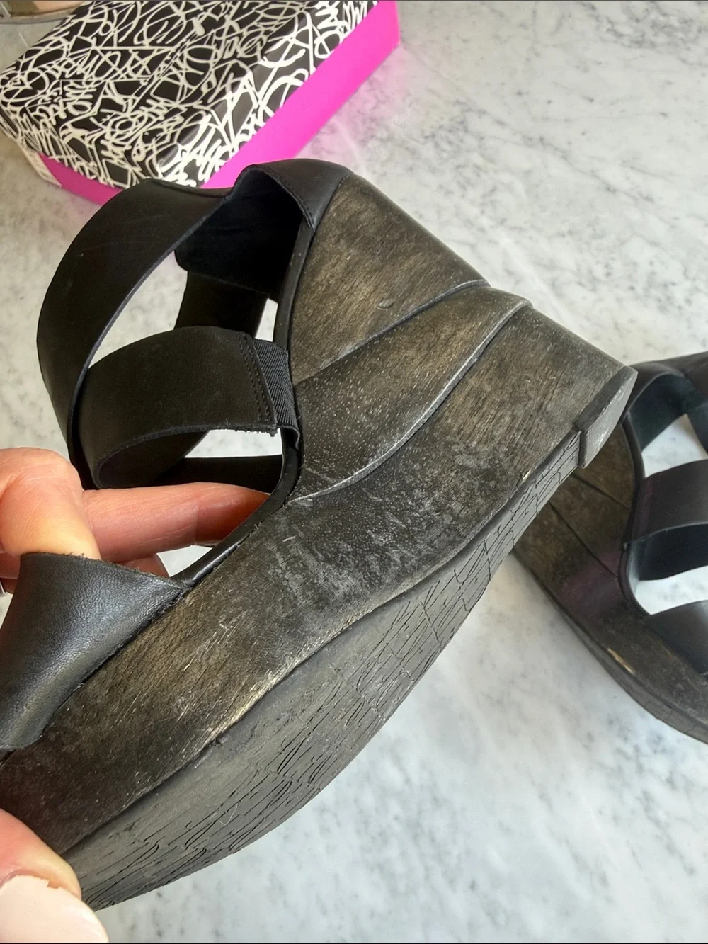 Diane von Furstenberg Opal Criss Cross Wedges